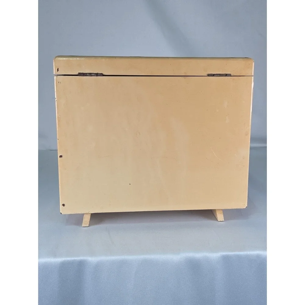 Japanese Lacquer‎ Three Drawer Lock Top with Key Jewelry and Music Box SEE PICS